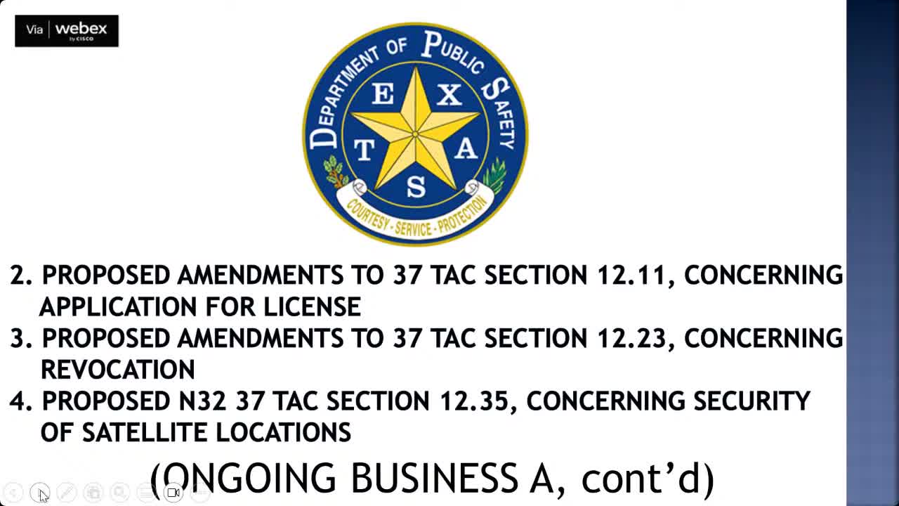 Commission adopts previously published DPS rules, including compassionate‑use and school bus equipment changes