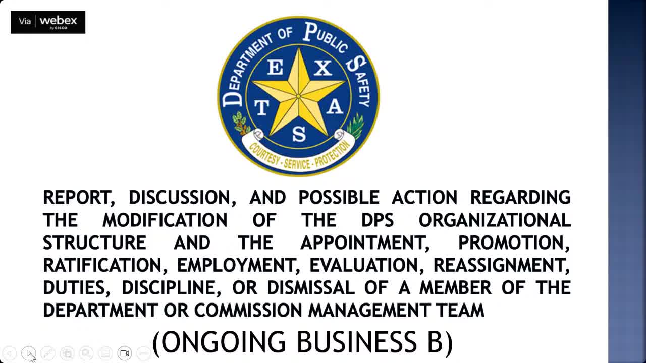 Commission approves appointments of Vanessa Mayo (Finance chief) and John Kelly (IT assistant chief)