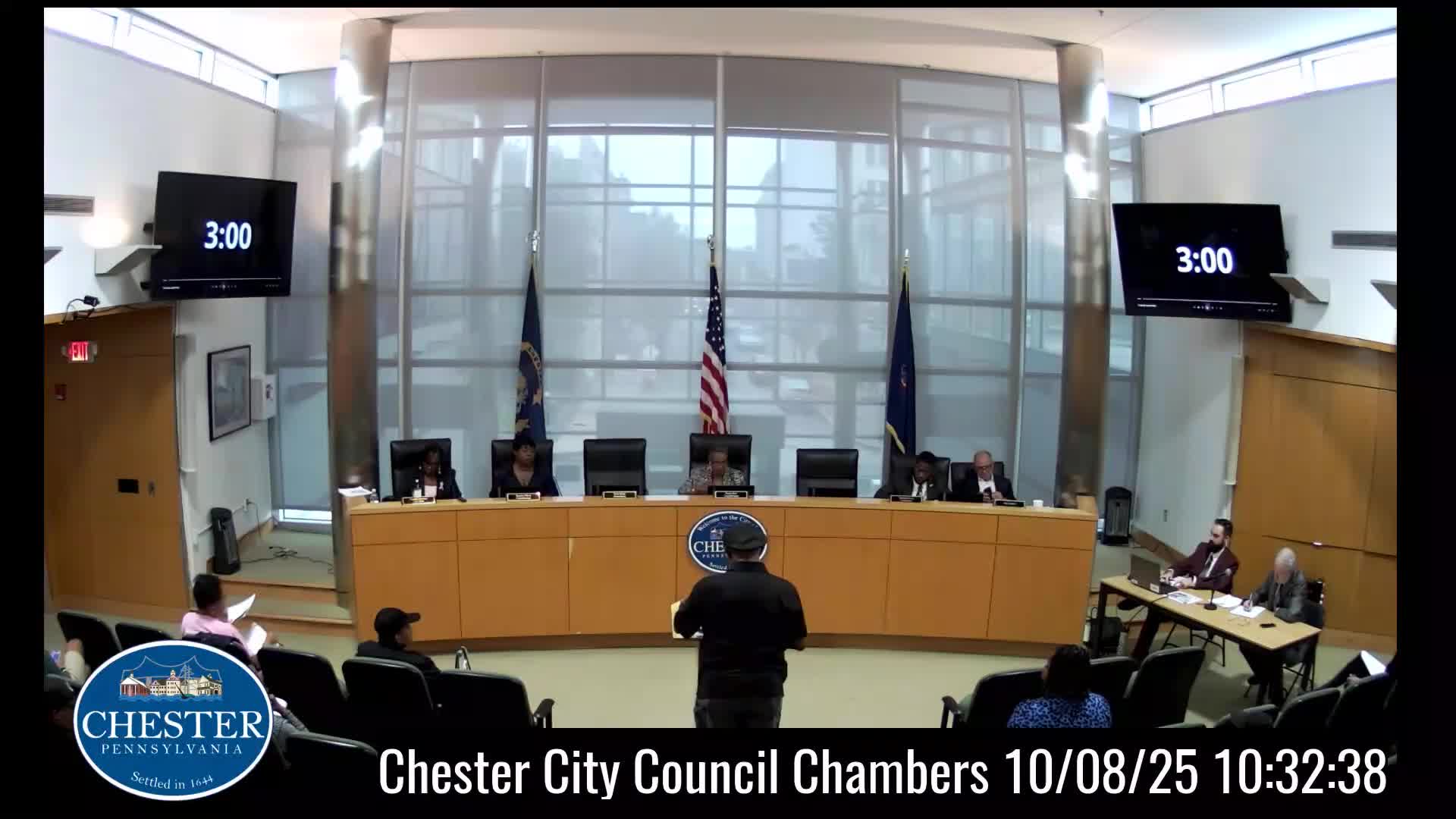 Residents urge action on potholes, overgrown lots, blocked sidewalks and truck traffic in public comments