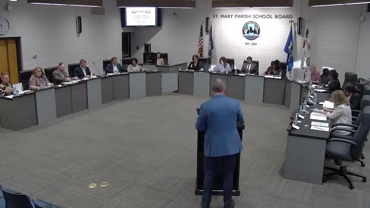 Saint Mary Parish School Board approves 2.4% health plan renewal, no increase to employee premiums