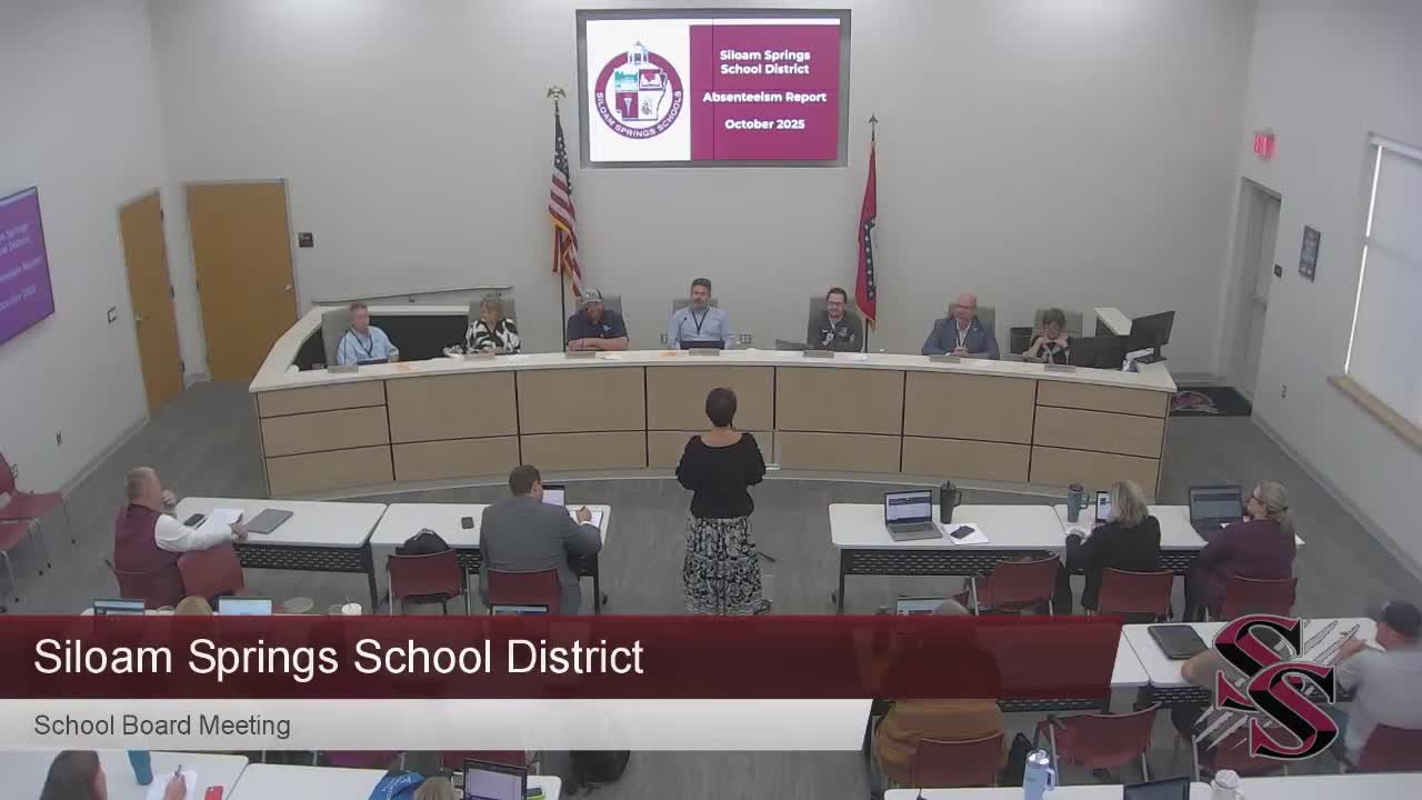Siloam Springs trustees press for action after district ranked worst in coop for chronic absenteeism
