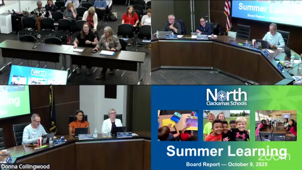 District used $1 million summer grant to expand high school credits, kindergarten transitions; future funding remains uncertain