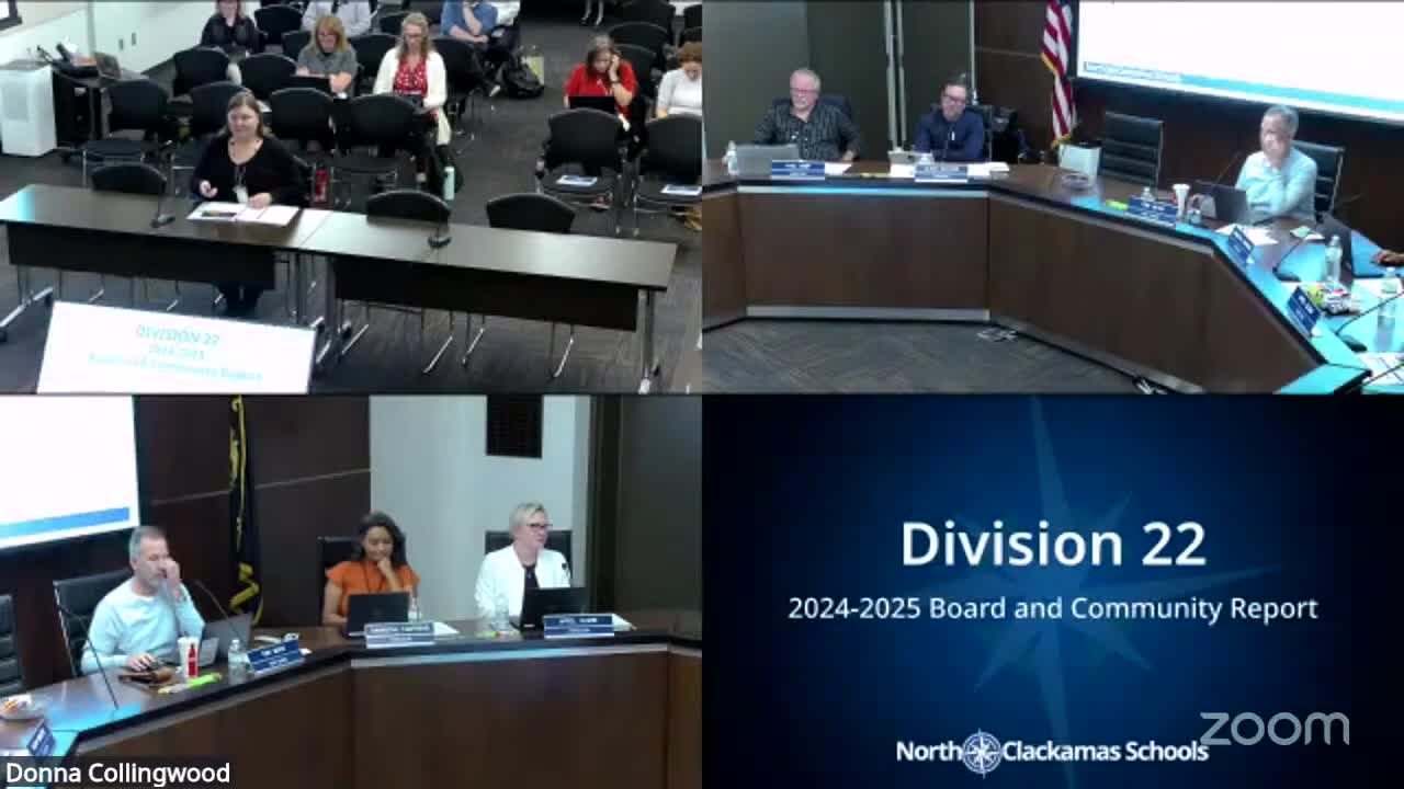 District reports Division 22 compliance overall but cites two prior-year exceptions, including a missing substance-use written plan