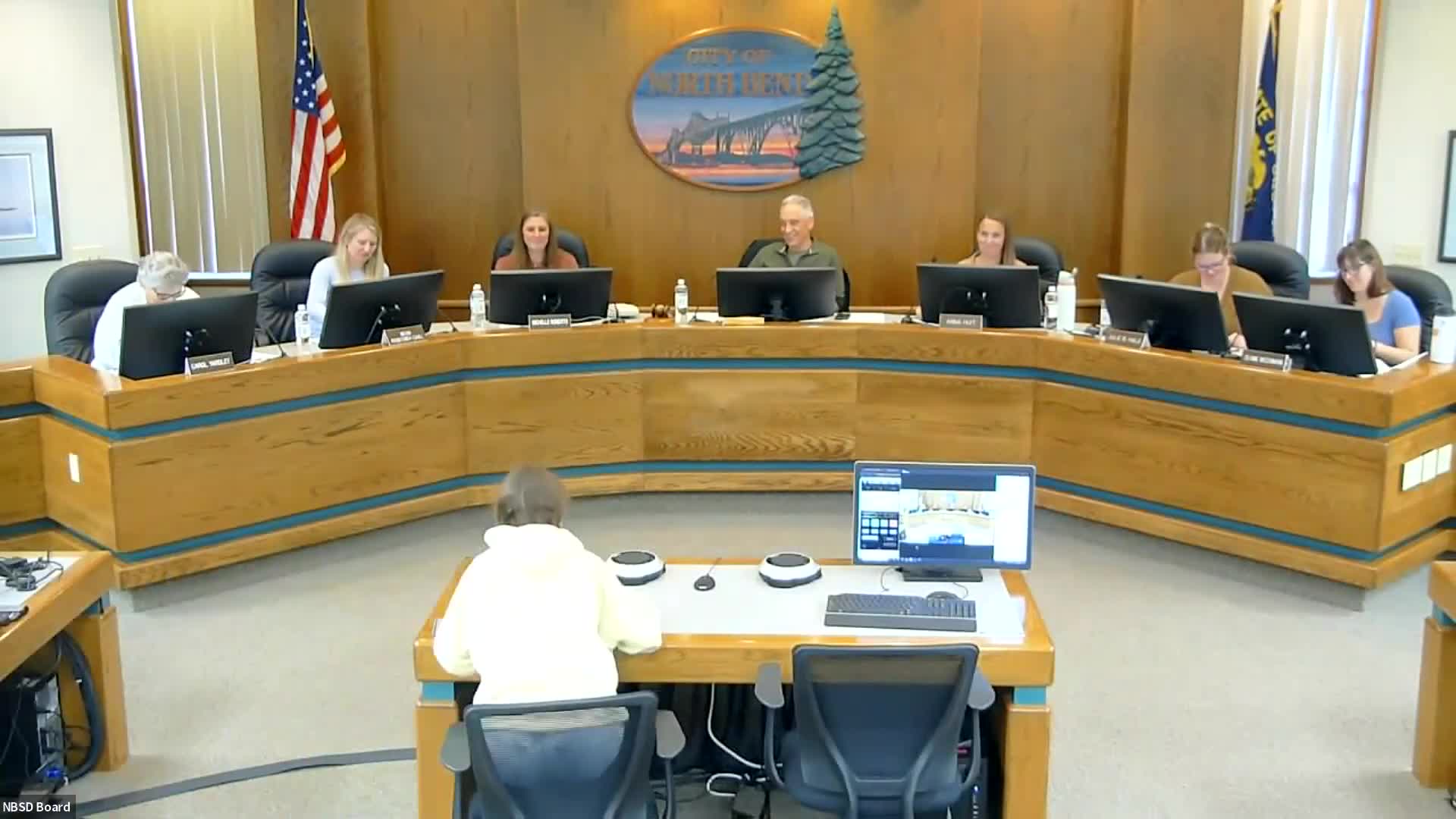 Student leaders report athletics, clubs and suicide-awareness activity; district recognizes custodial staff