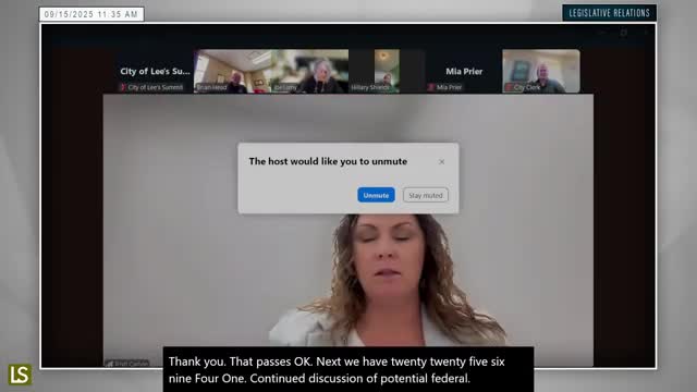 Committee pauses action on hiring federal lobbyist, asks staff for sample contracts