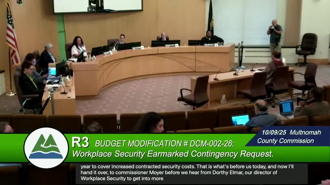 Board approves $552,684 budget modification to cover Intercon security contract costs