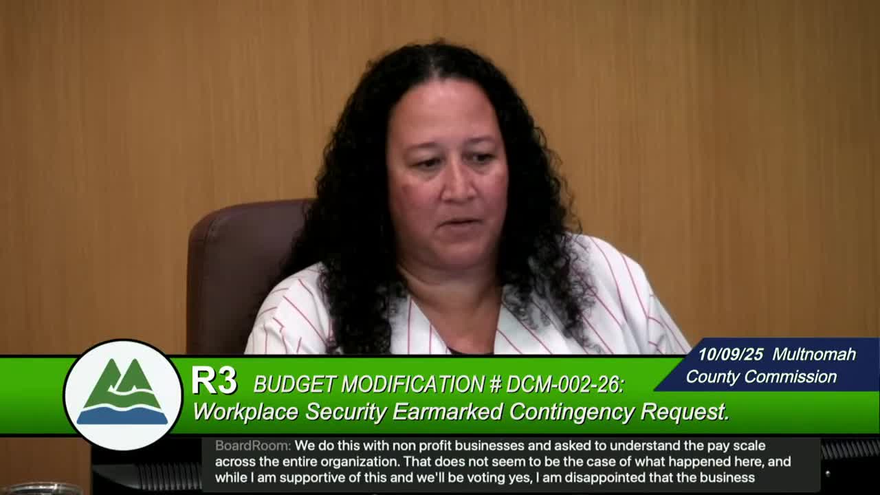Commissioners agree to work session on Preschool for All oversight; ordinance to expand board role tabled