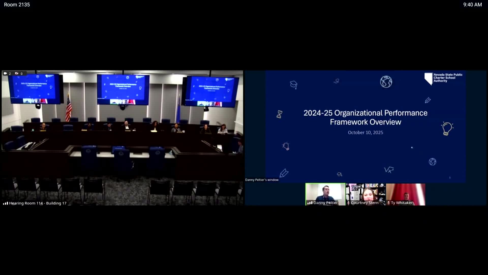 SPCSA accepts 2024–25 organizational performance framework results; majority of charter holders in compliance