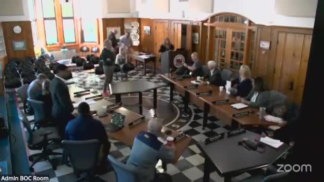 Resident raises concern after county letter removes coverage for medication; board says no action yet, will address in budget