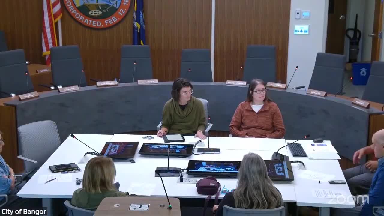 Students’ interpretive signs for Kenduskeag Stream Trail go on view at Bangor Public Library; Rotary pledges support for trail wayfinding