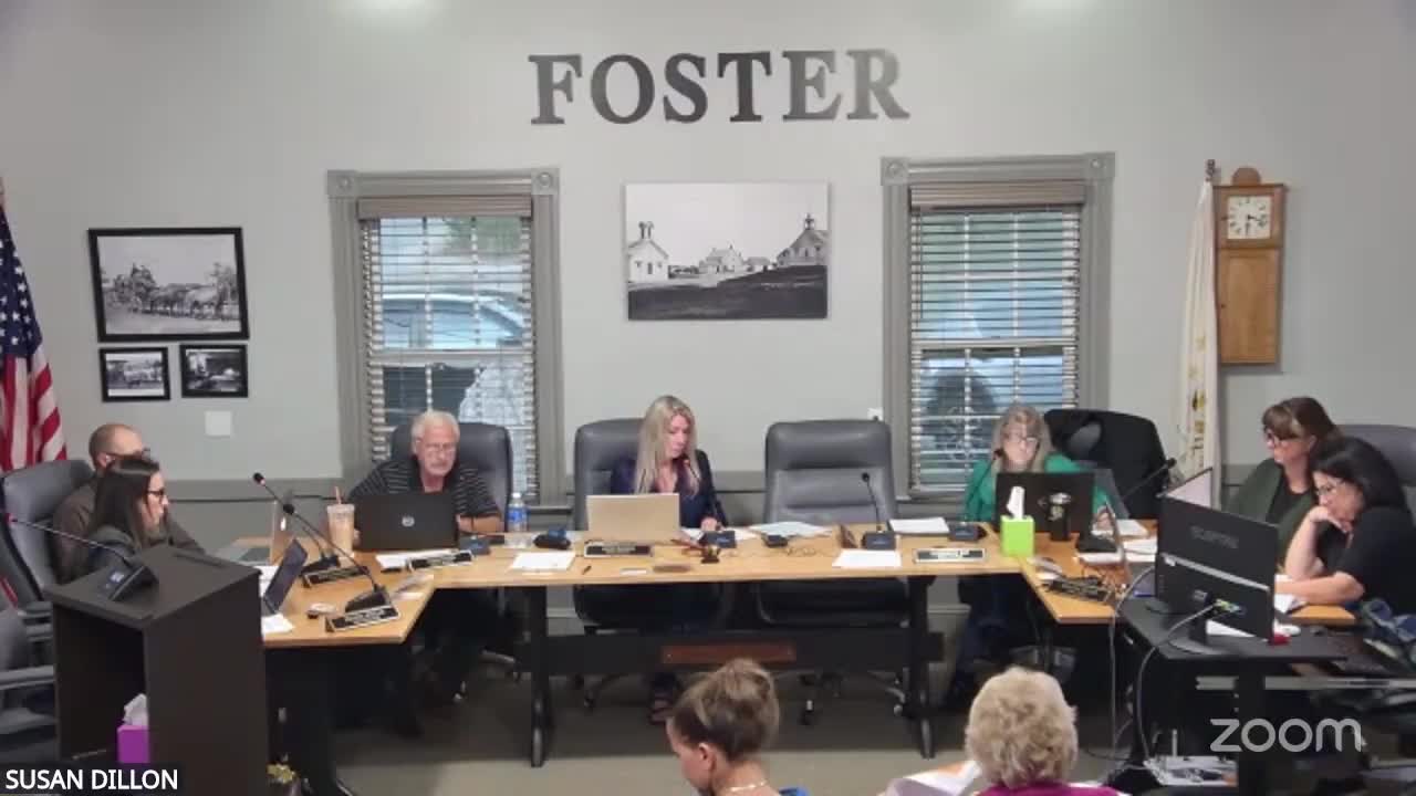 Foster council adopts residential bulk-waste ordinance, approves fee schedule for next fiscal year