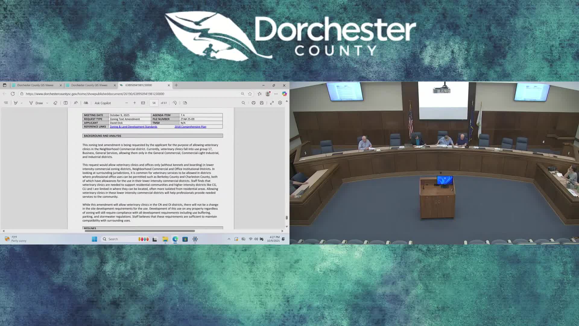 Planning commission approves text amendment to allow veterinary clinics in lower-intensity commercial districts (no kennels)