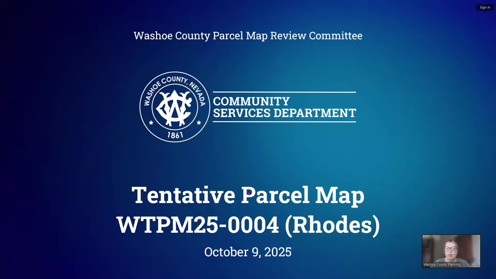 Parcel map for Rhodes property approved; health district satisfied with well/septic setbacks