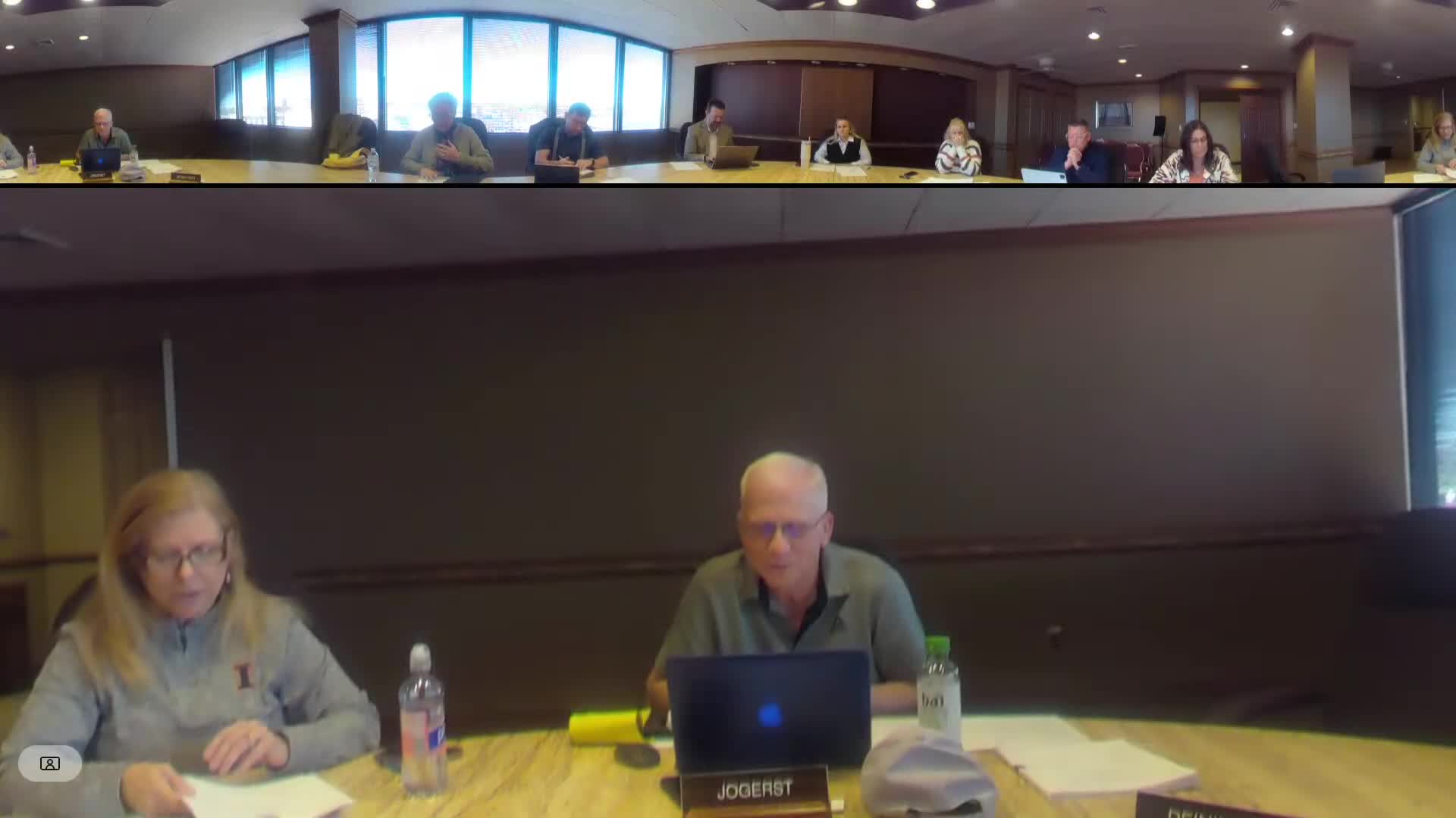 Treasurer reports stable collections, upcoming property tax distribution and outstanding nursing-center reimbursements