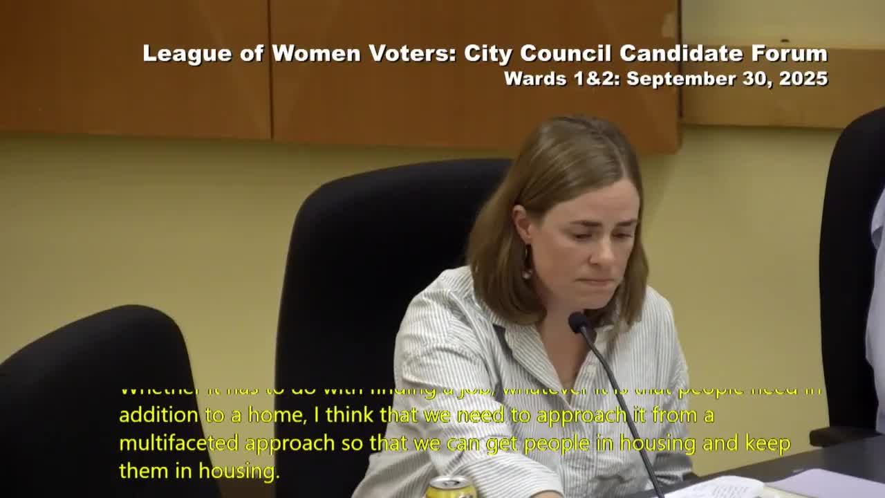 Candidates debate property-tax pressure and city budgeting ahead of November election