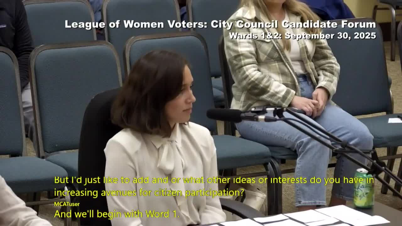 Candidates back shifting public comment and boosting constituent outreach