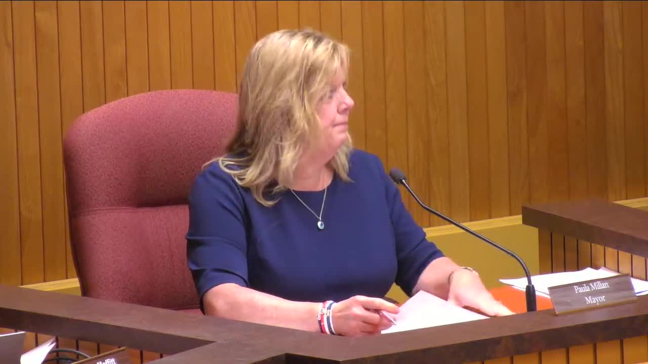 Clawson approves $137,291 road‑marking contract and $499,995 DPW equipment purchase