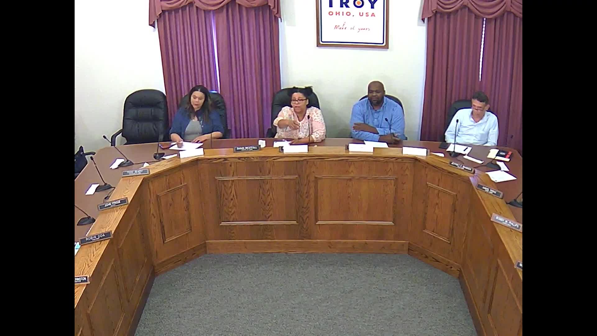 Resident urges churches to partner on veteran support, highlights veterans museum and tightened food-box eligibility