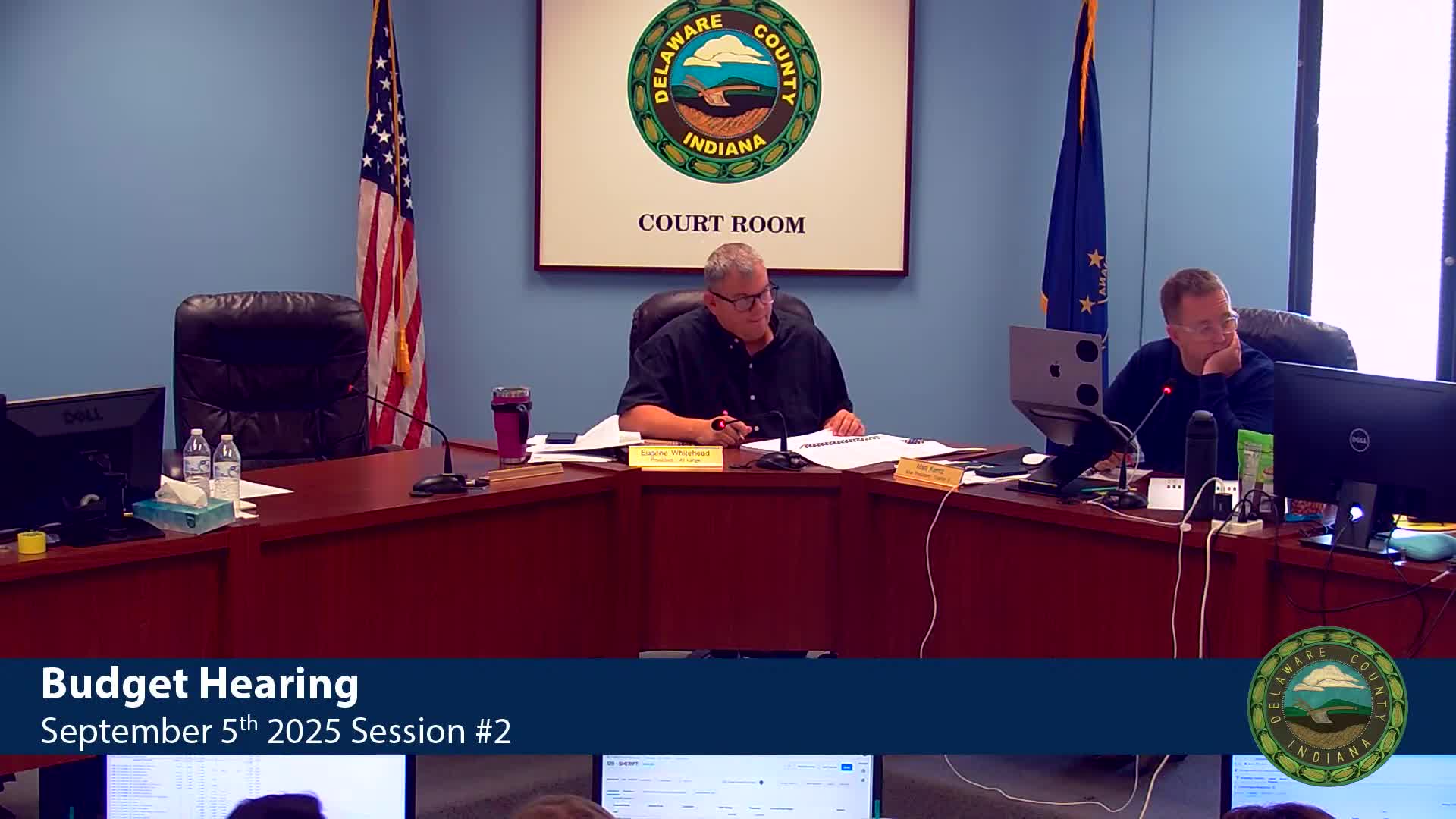 Delaware County commissioners debate health-insurance budgeting, employee share and clinic use