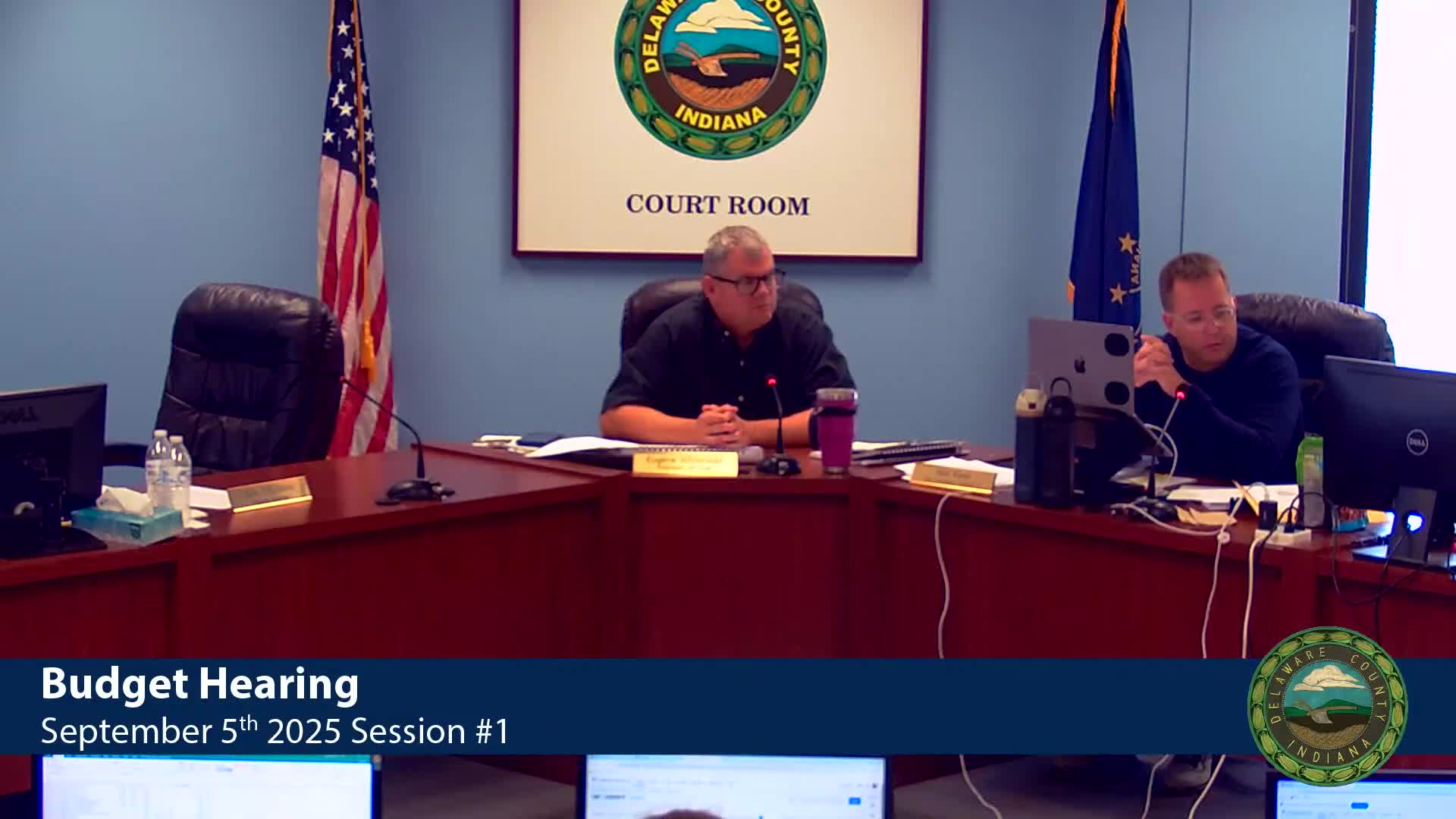 County Officials Discuss Short-Term Line of Credit and Adjusting Operating Balance to Smooth Cash Flow