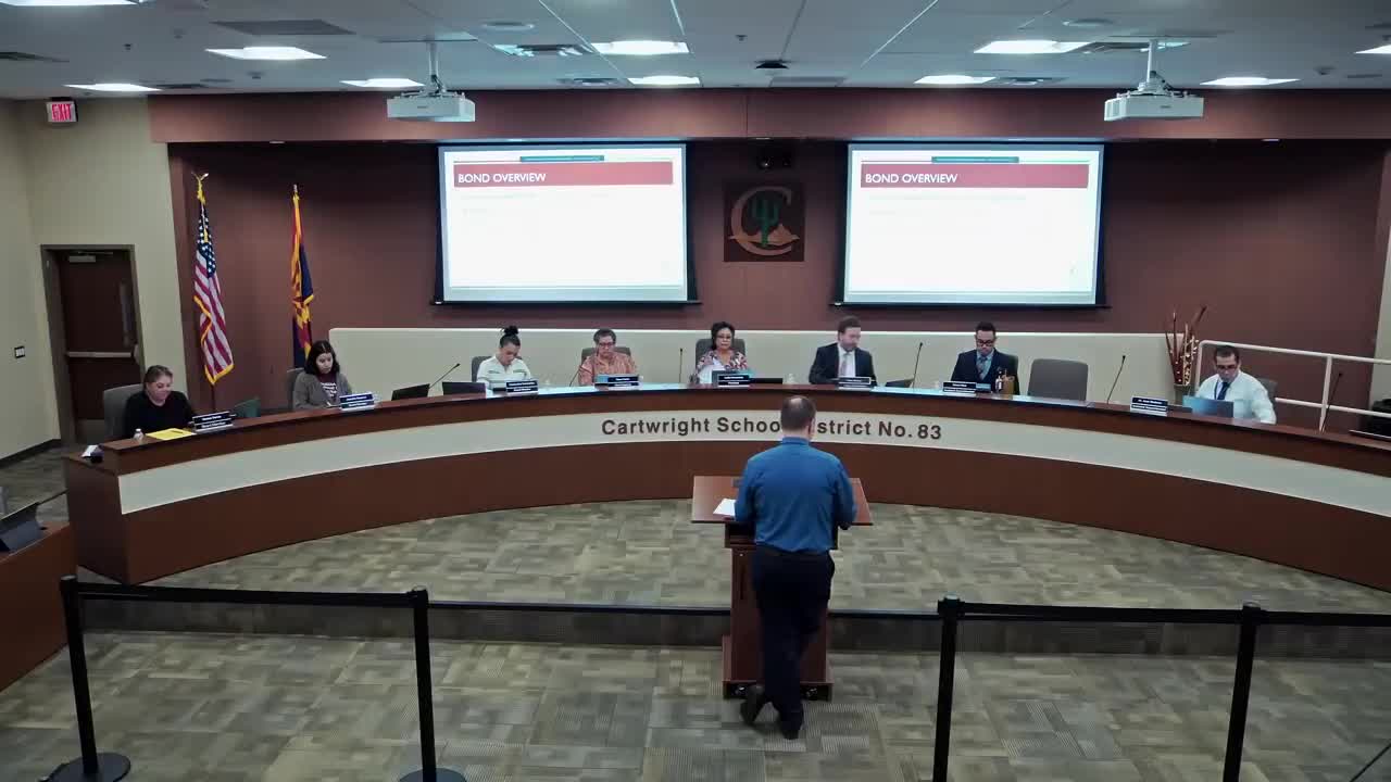 Cartwright board holds public hearing on 2024-25 bond and override spending; $5.1M remains