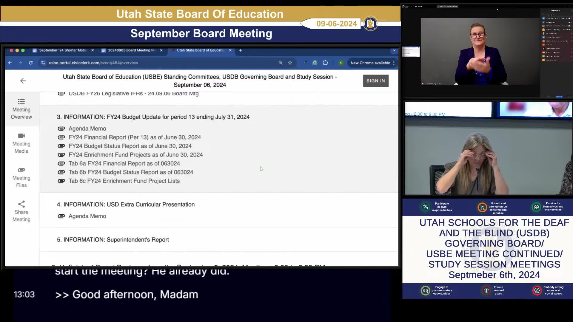 USBE finance report: USDB ends fiscal year with deficit, enrichment fund drawn down after summer programs