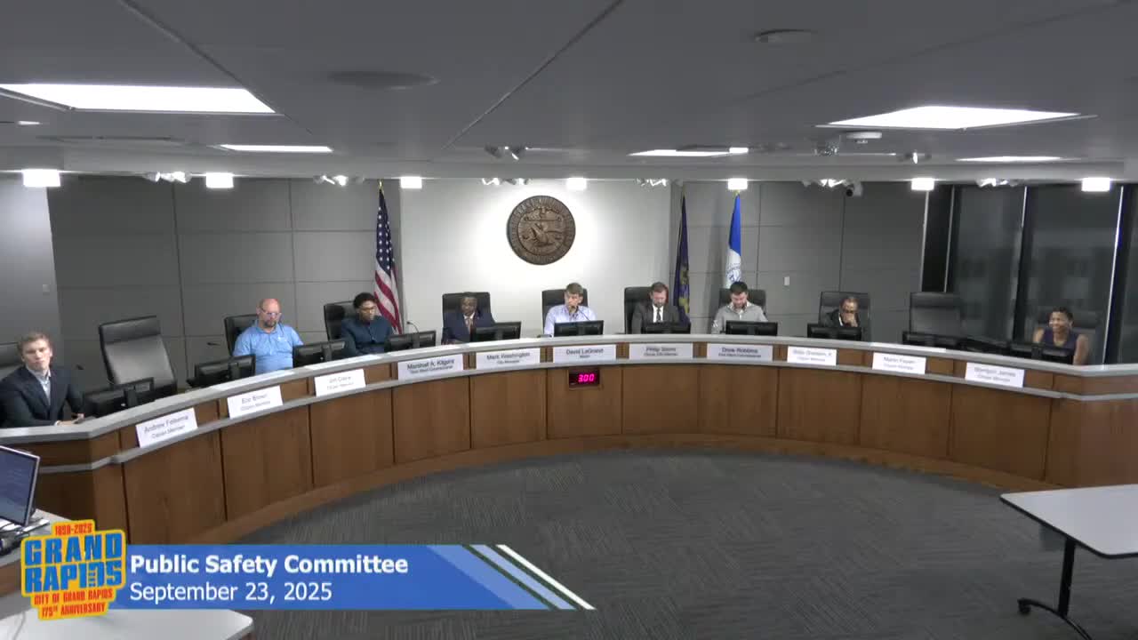 Grand Rapids police report declining auto thefts and some violent‑crime improvements; plan community policing expansion