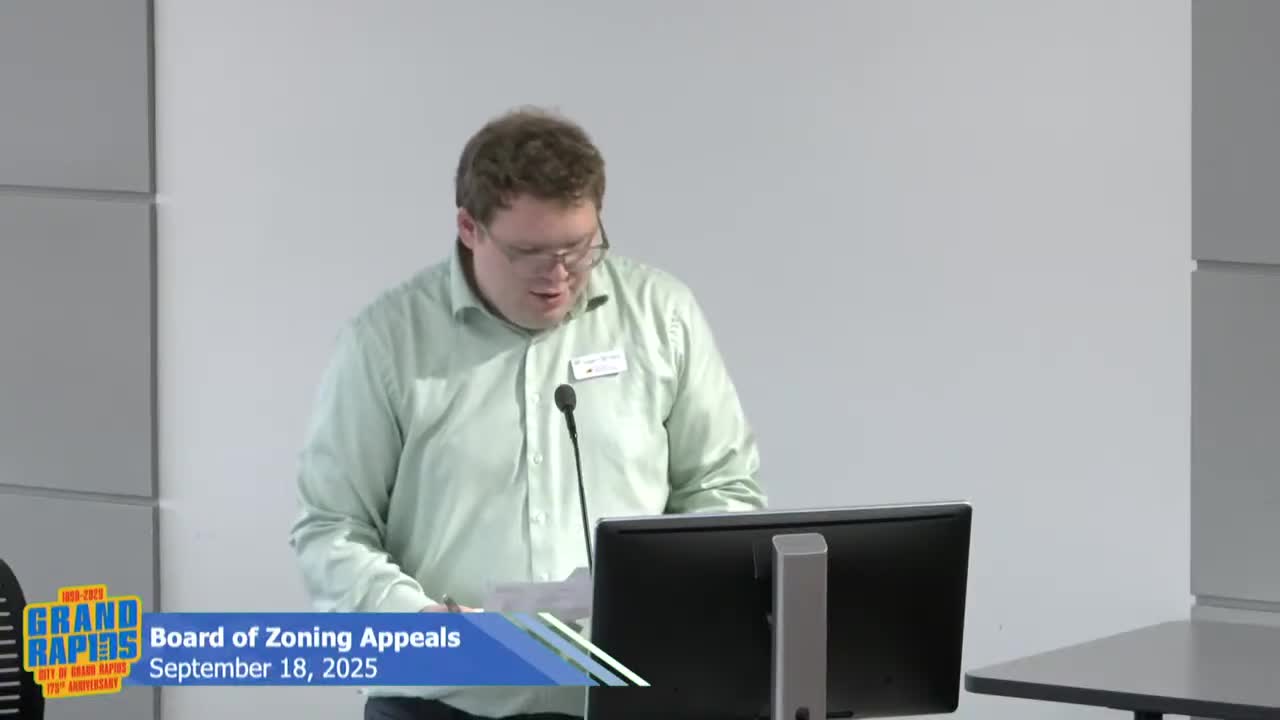 Board approves front setback and removes parking requirement for Calvin Avenue warehouse; tables two side-yard variances