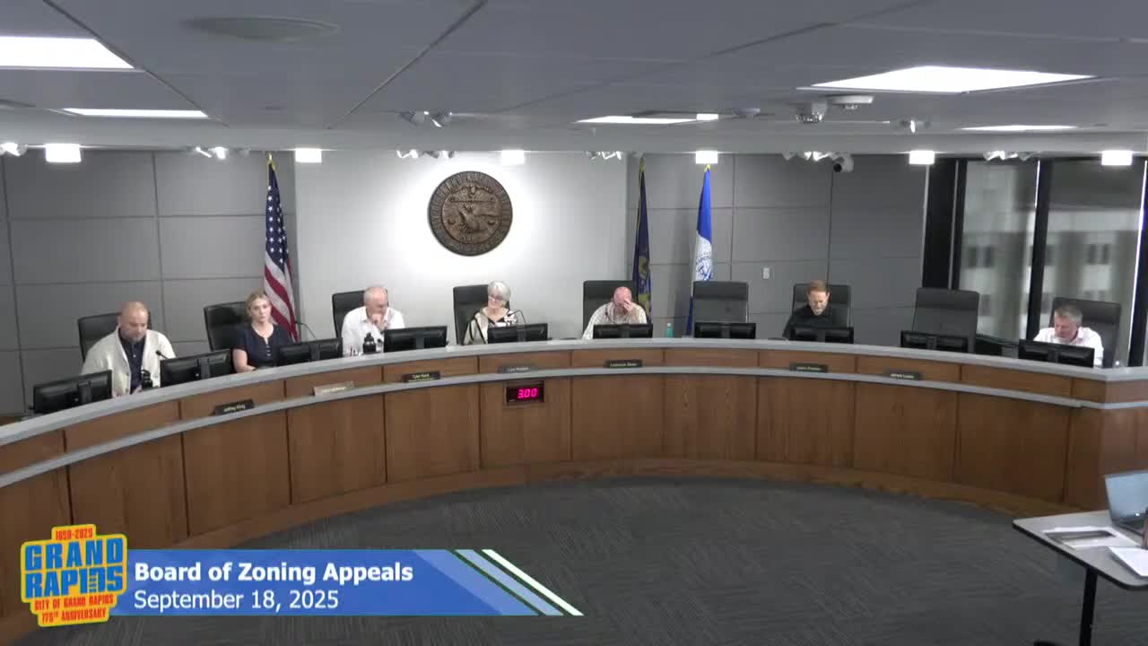 Board approves reduced setback and front-yard parking for Hispanic Center community hub at 735 Ritzema Court SW