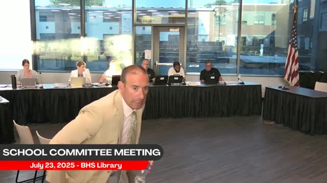 School committee approves new mentor, treasurer and deposit clerk roles to support activity funds and community mentor program