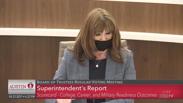 AISD trustees review college, career and military readiness data; administration to tighten outreach and supports