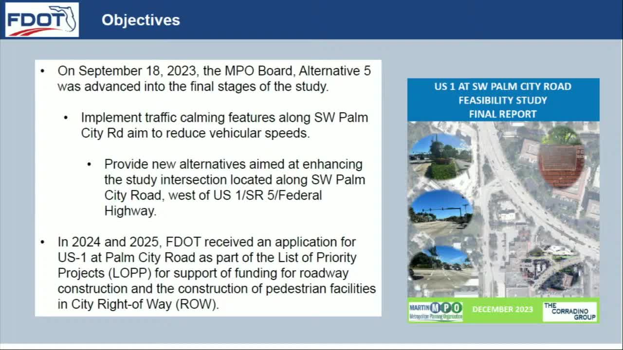 FDOT presents Willoughby Boulevard extension PD&E; residents and HOA urge no‑build or fuller outreach