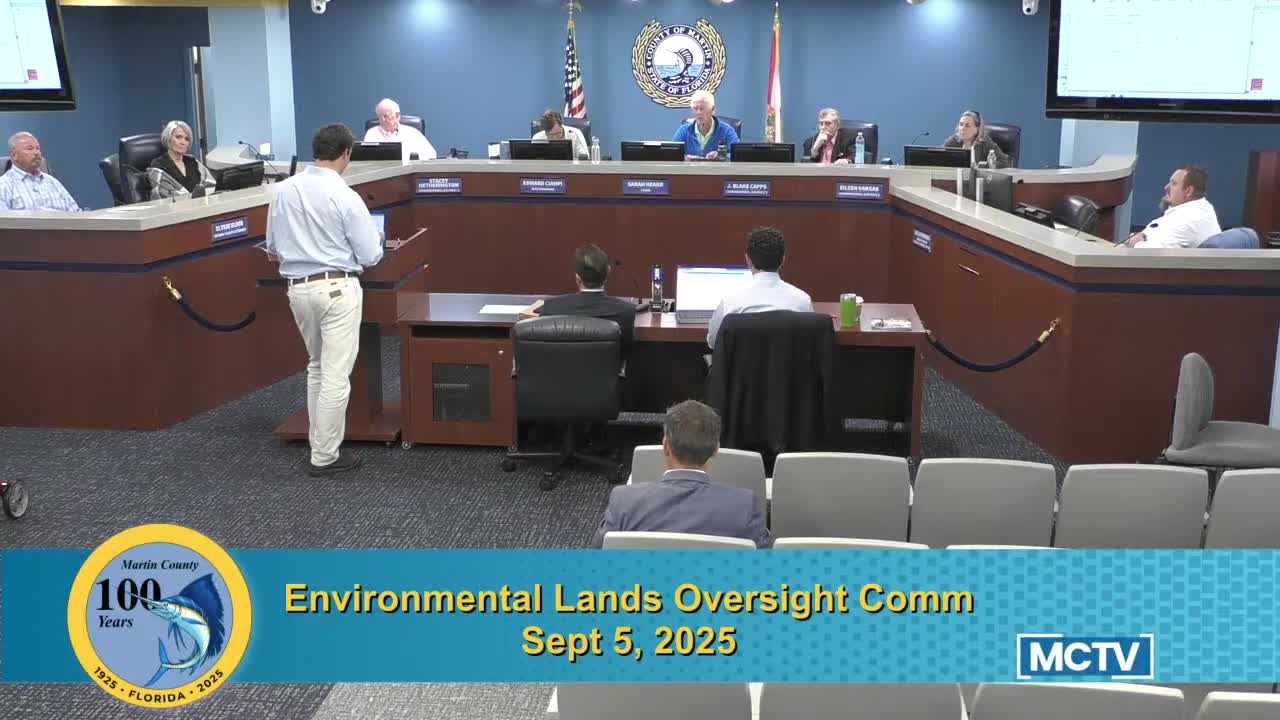 Conservation committee approves ranked list of 16 properties for county to negotiate purchases or easements