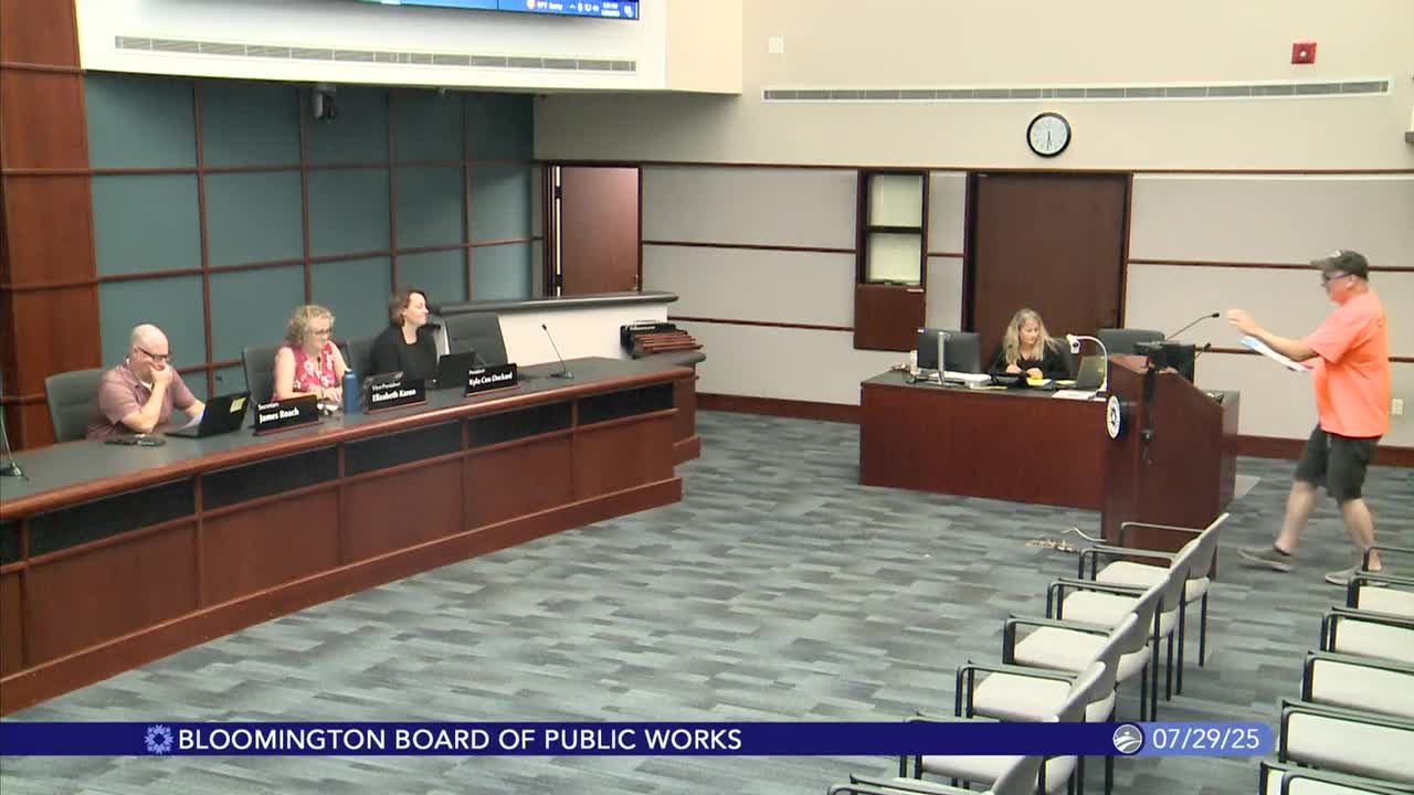 Board approves Title 6 abatement to mow long-vacant property at 708 S. Adams