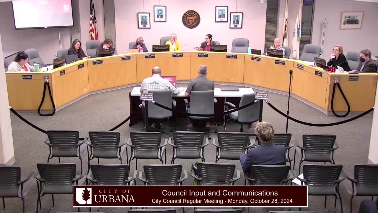 Urbana reports fire‑station construction on budget but slightly behind schedule