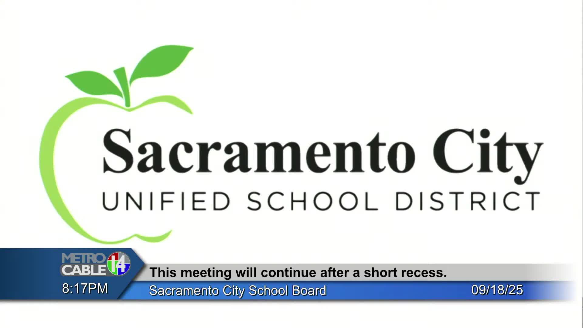 Sacramento City Unified board approves 2024-25 unaudited actuals as district faces projected multi‑year deficit and cash shortfall