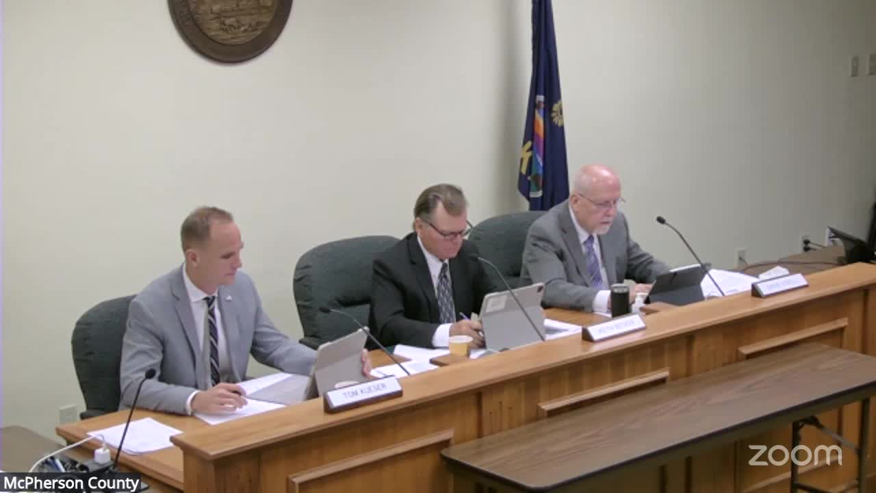 McPherson County approves three personnel changes in Register of Deeds and administration