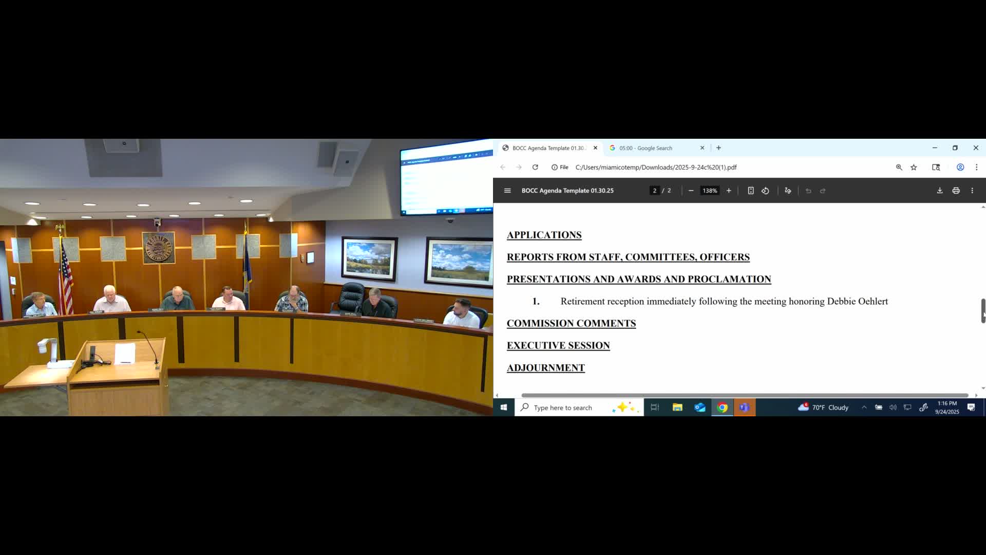 Miami County updates IT password policy to meet industry standards; county administrator authorized to sign