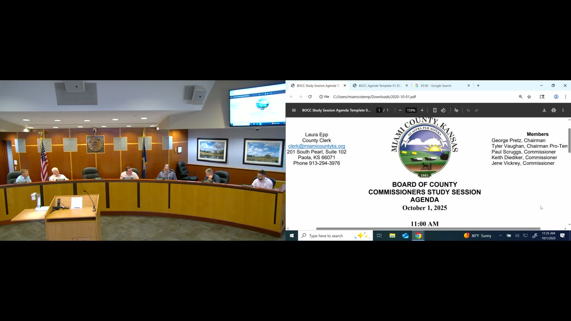 County to pursue partial reimbursement for child-care legal fees; USDA contract and redistricting work delayed by federal shutdown