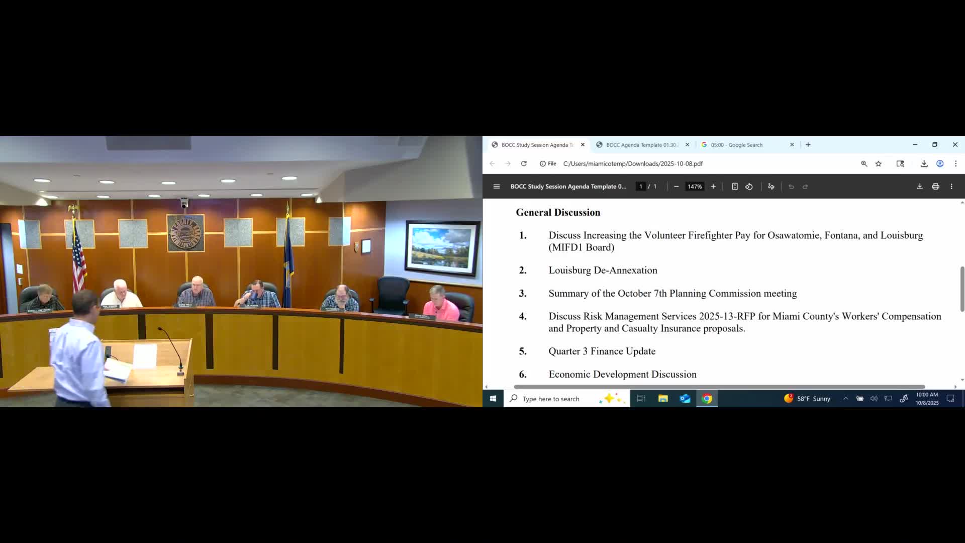 Planning commission approves subdivision exception, recommends tower conditional use; schedules public hearing on short‑term rentals