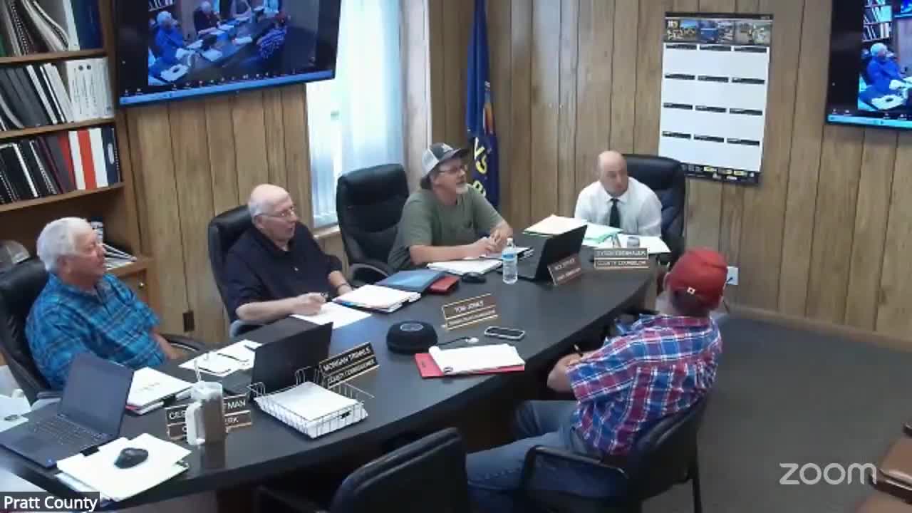 Pratt County staff outline process for real property disaster-relief abatement after May tornado
