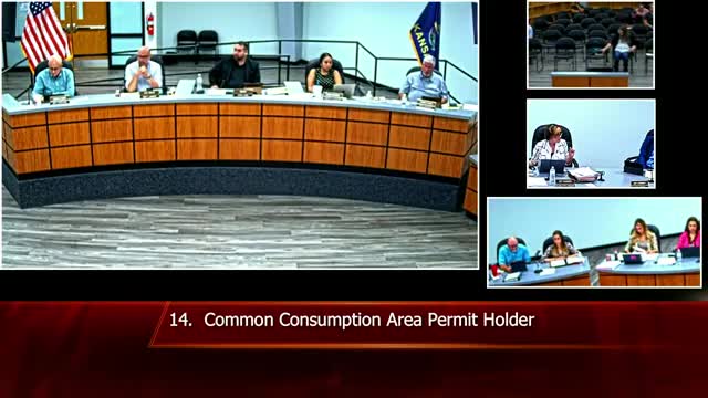 Commission names city as common consumption area permit holder for downtown program