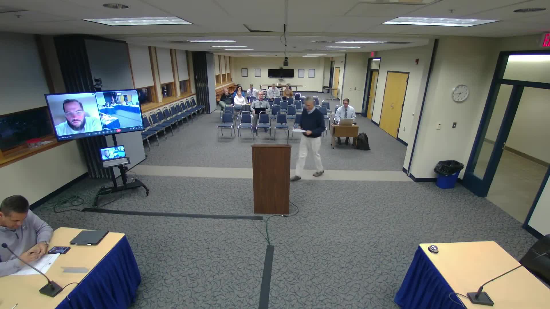 Board and public raise concerns about state budget impasse, construction costs and enrollment pressures