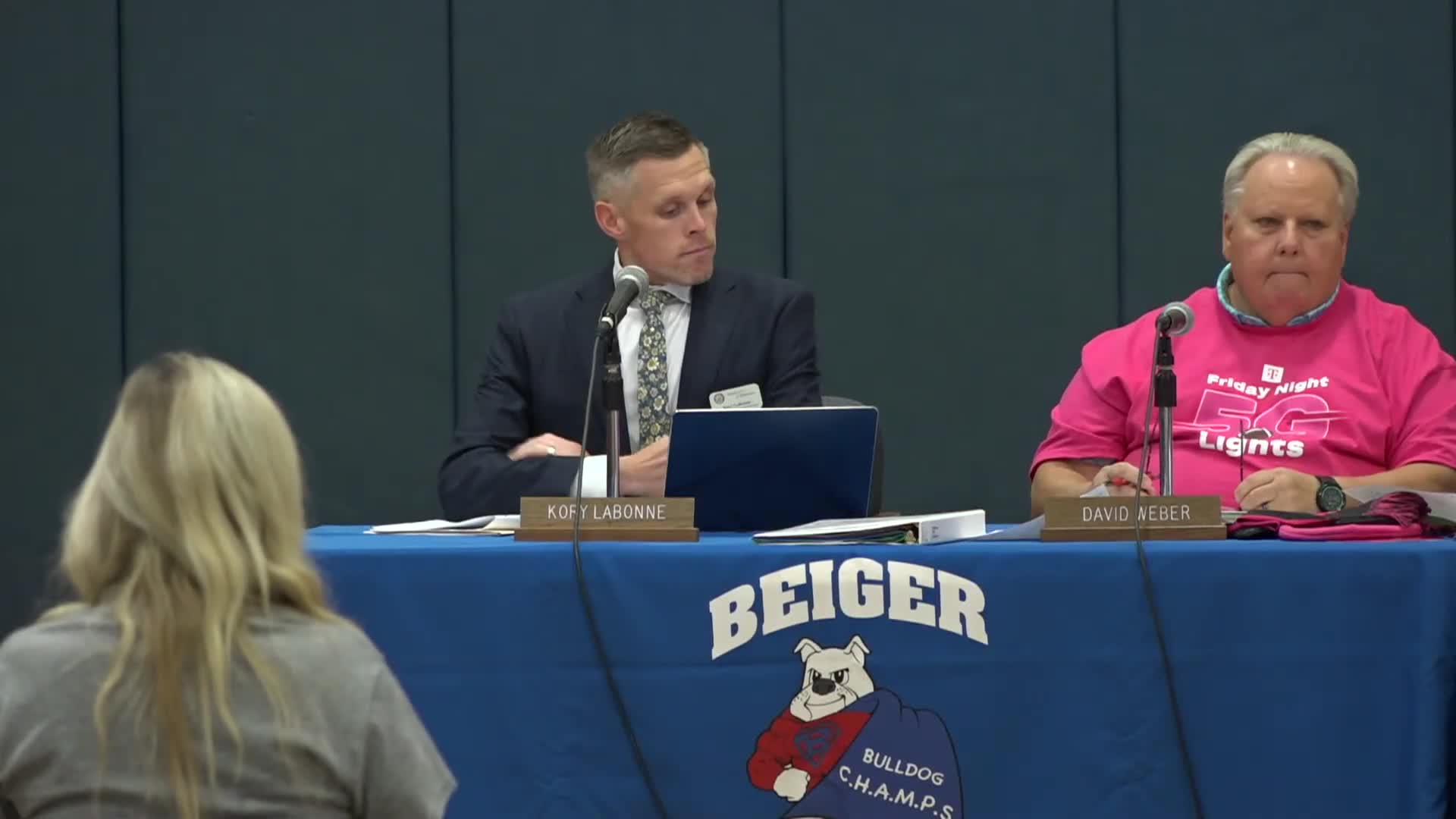 Board holds public hearing on tentative bargaining agreement; ratification set for Nov. 5