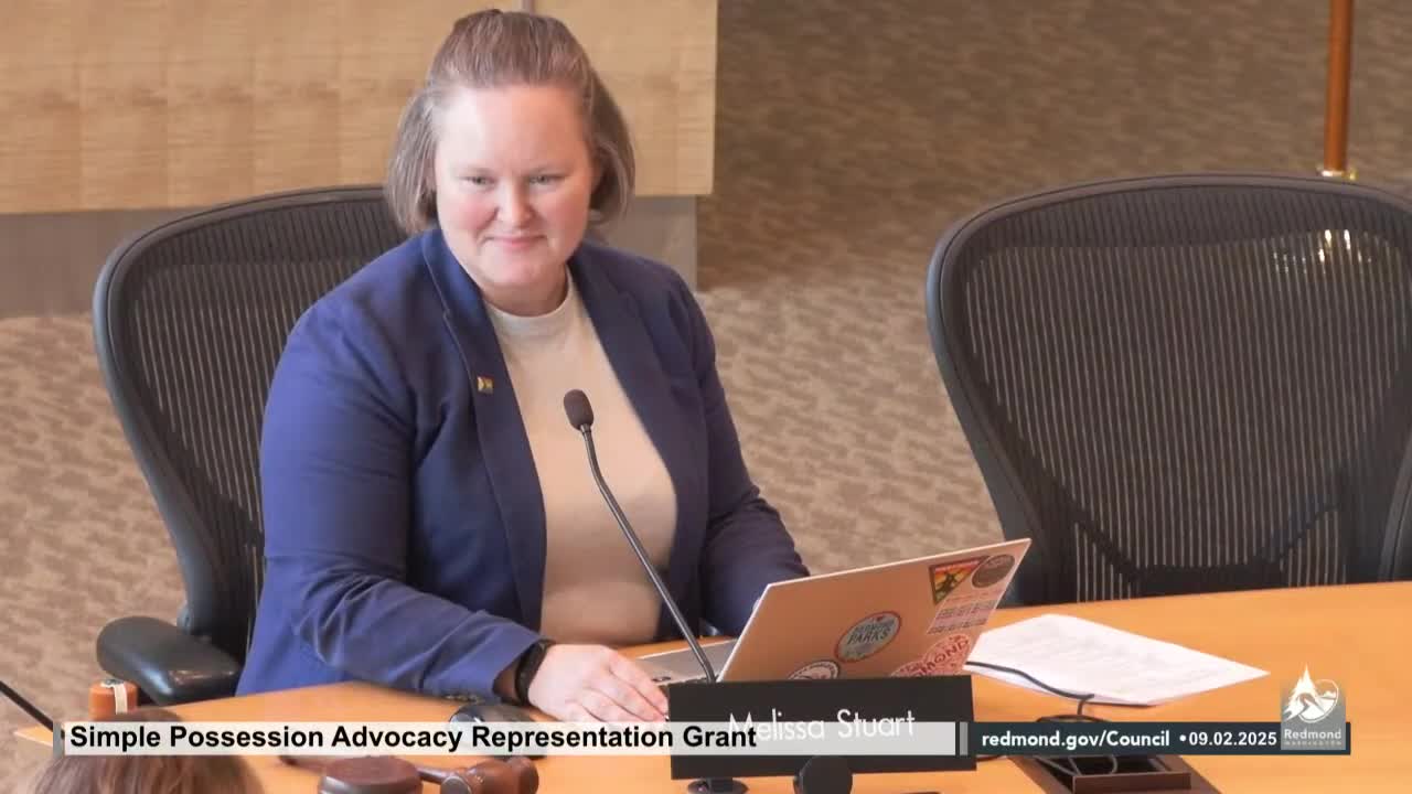 Redmond to accept $6,000 SPAR grant to offset public defense costs in drug possession cases