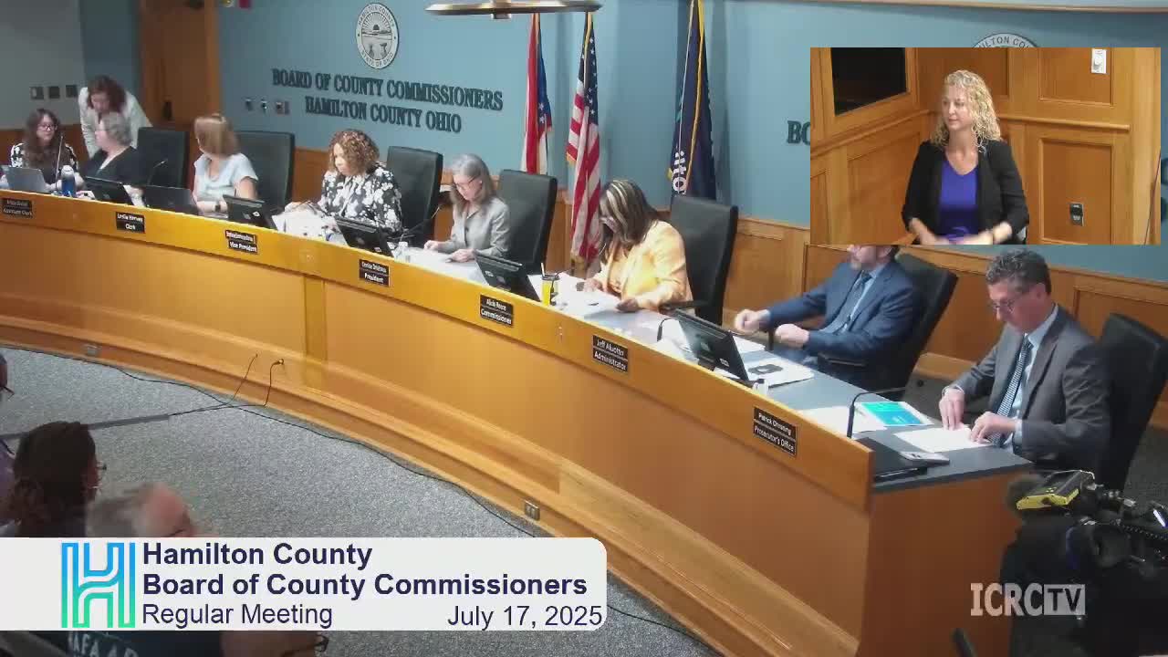 Engineer's office recommends right‑of‑way vacations; county hears municipal road fund projects