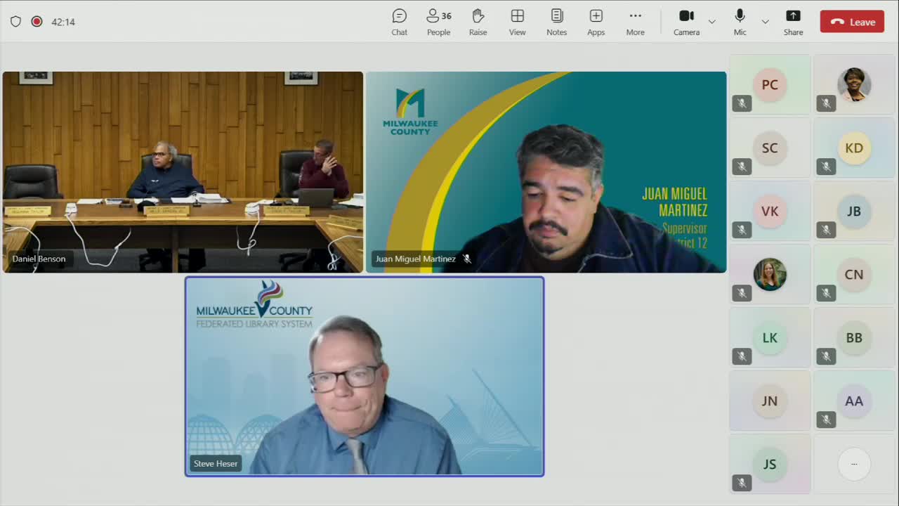 Federated Library System highlights services, asks committee to sustain funding and approve special project request