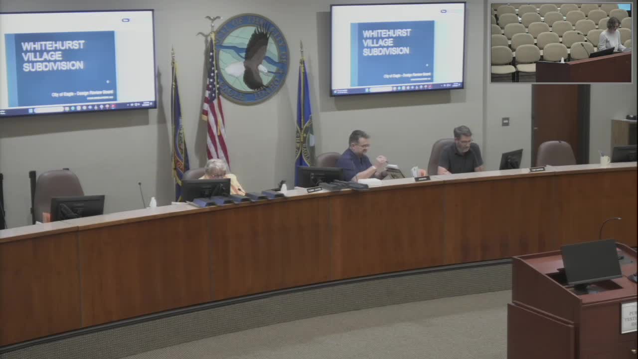 Design Review Board approves Whitehurst Village common-area landscaping with conditions
