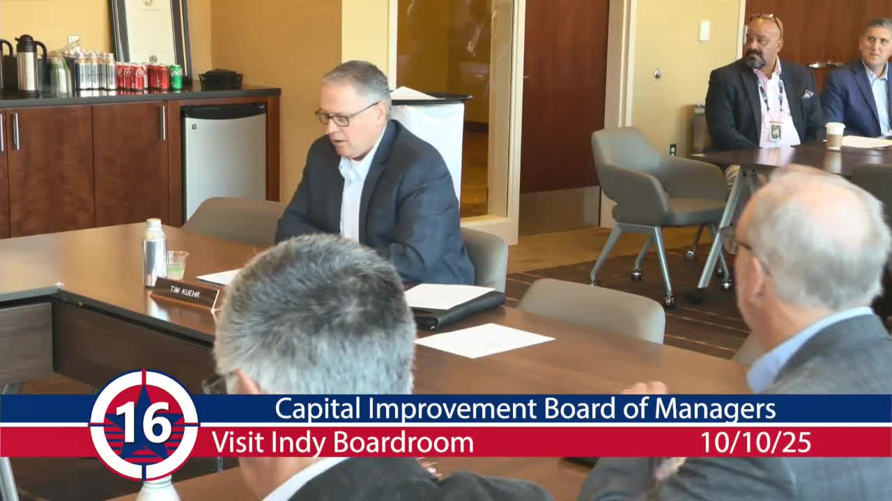 Capital Improvement Board reports $7 million net for August; tax and operating revenues above budget for year