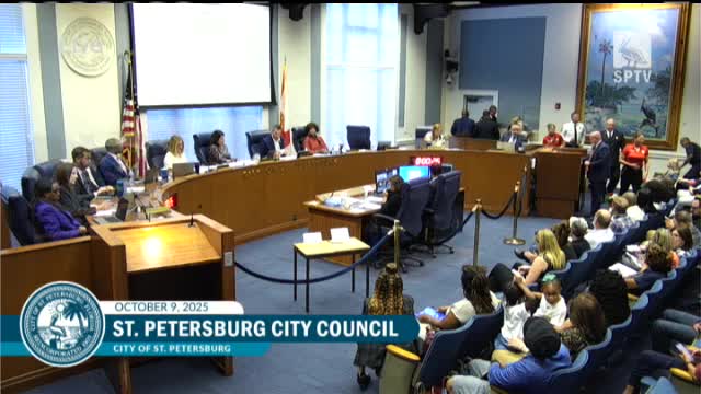 Council proclaims National Lead Poisoning Prevention Week; staff highlight South St. Pete concentration and remediation grants